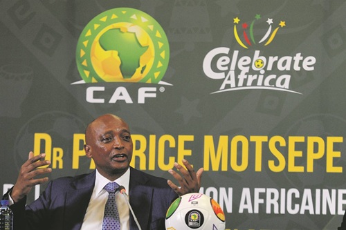 Patrice Motsepe, président de la Confédération Africaine de Football (CAF)