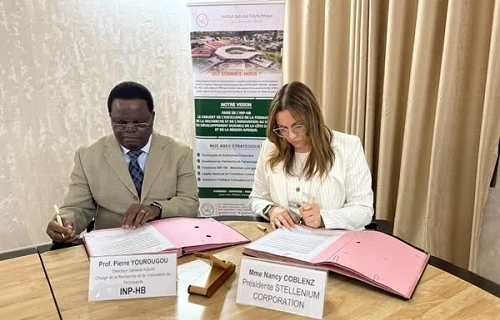 l’INP-HB et Stelenium s’allient