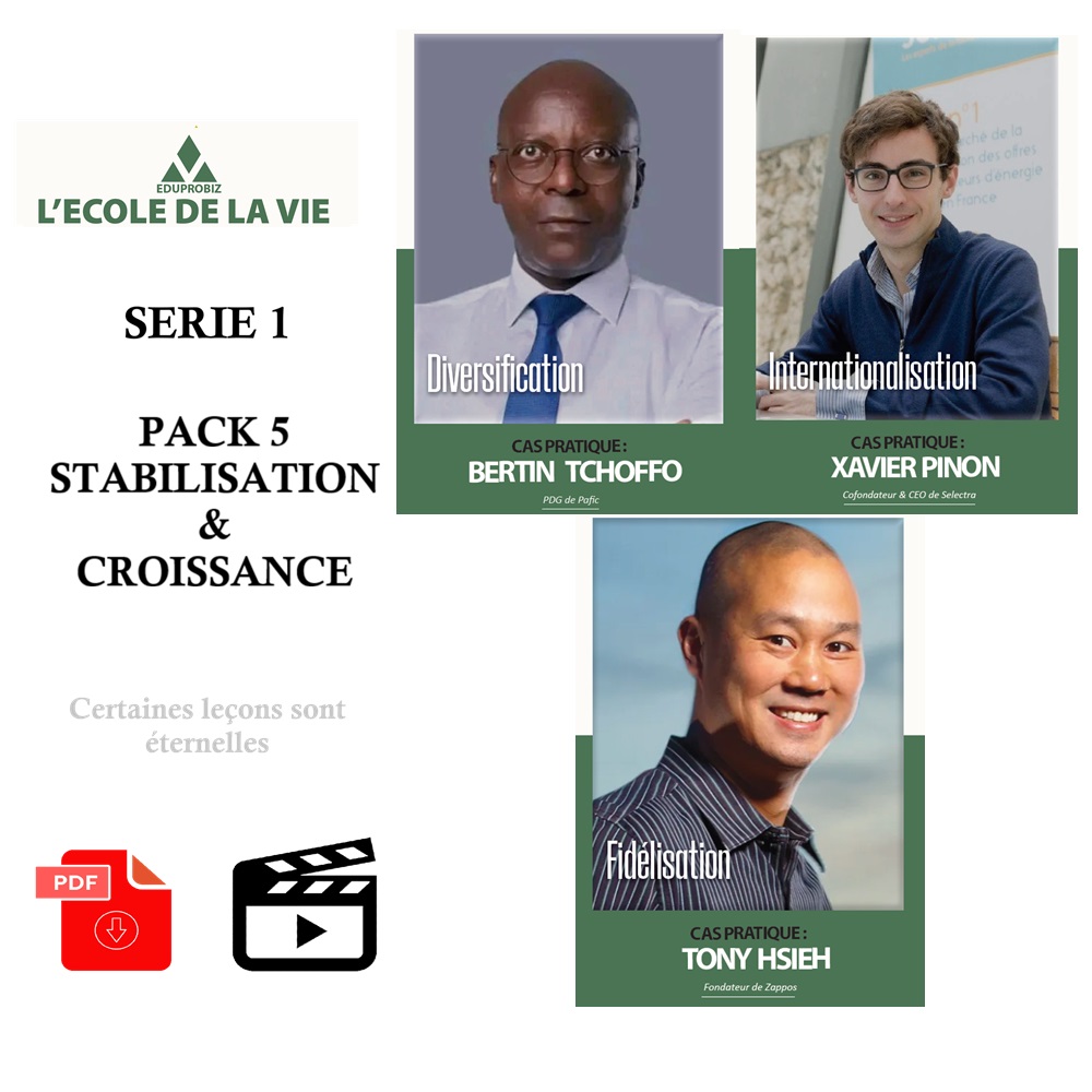 ECOLE DE LA VIE - Pack 5 - Croissance & Stabilisation