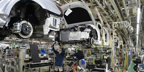 Arrêt de production Toyota