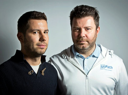 Daniel Dines et Marius Tîrcă fondateur de UiPath