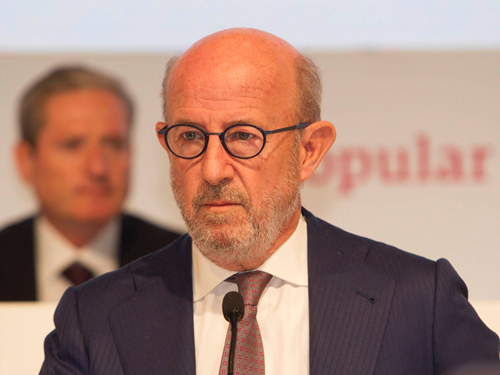 Emilio Saracho ex pdg de Banco Popular