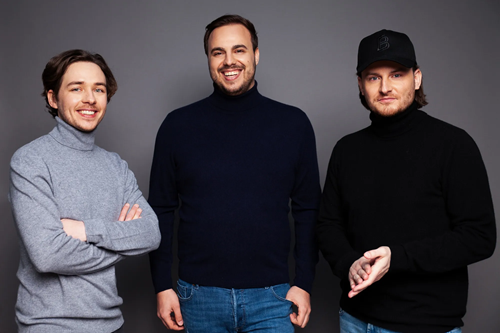 Eric Demuth, Paul Klanschek et Christian Trummer Fondateur de Bitpanda