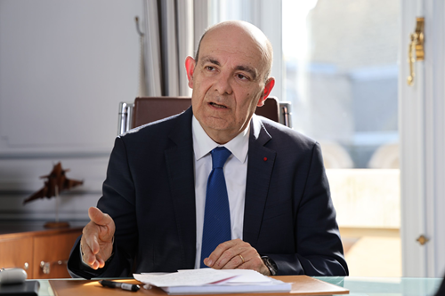 Eric Trappier, dirigeant de Dassault Aviation