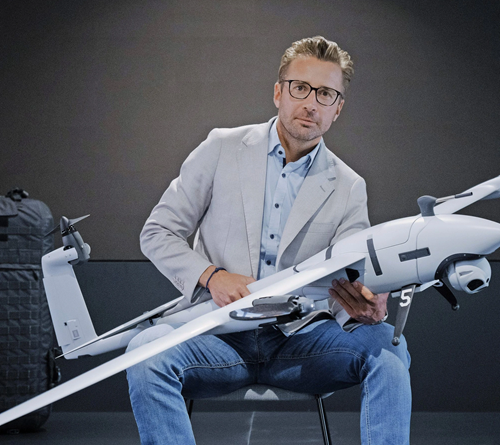 Florian Seibel cofondateur de Quantum Systems