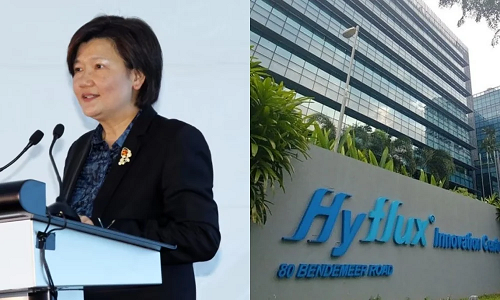 Hyflux et Olivia Lum