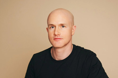 Brian Armstrong pdg de coinbase 