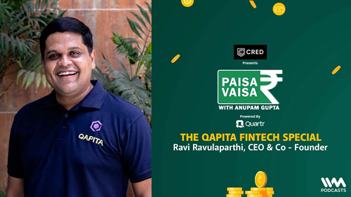 Ravi Ravulaparthi, cofondateur et Chief Executive Officer de Qapita