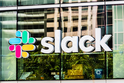 Slack logo entreprise