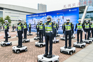 Robot Chinois pour la circulation 