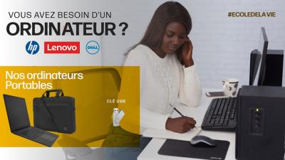 Ordinateurs avec Pack Ecole de la Vie
