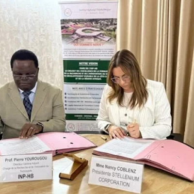 l’INP-HB et Stelenium s’allient