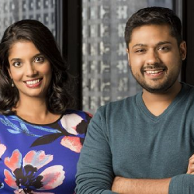Fondateurs Rishi Shah et Shradha Agarwal de Outcome Health
