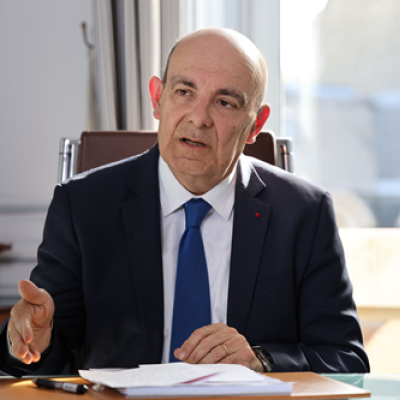 Eric Trappier, dirigeant de Dassault Aviation
