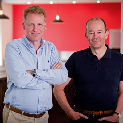 Nigel Toon et Simon Knowles fondateur de  Graphcore