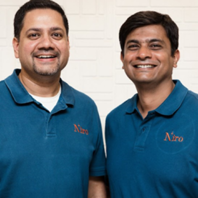 Cofondateurs de Niro, Aditya Kumar à gauche et Sankalp Mathur à droite