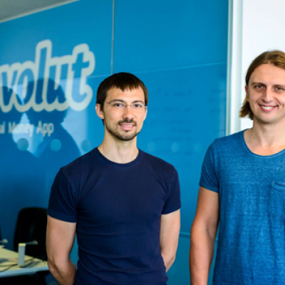 Cofondateurs de Revolut, Vlad Yatsenko à gauche et Nik Storonsky à droite