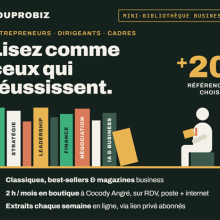 EDUPROBIZ MINI BIBLIOTHEQUE BUSINESS