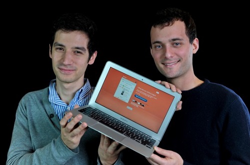 Jeremy Le Van et Pierre Valade, cofondateurs de Sunrise