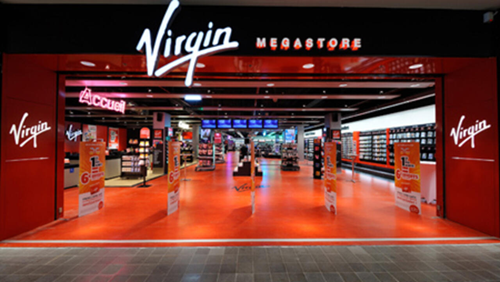 Virgin Megastore France  logo