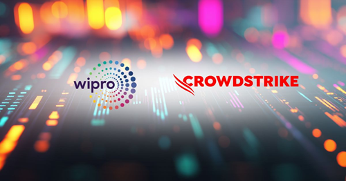  Wipro et CrowdStrike Logo